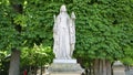Female statue of Berthe de Laon Jardin du Luxembourg