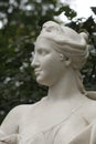 Female statue closeup