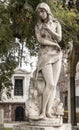 Female statue, general cemetery of Santiago Cementerio General de Santiago, Chile