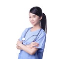 Female surgeon doctor Royalty Free Stock Photo