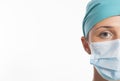 Female surgeon looking at camera Royalty Free Stock Photo