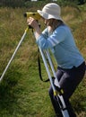 Female surveyor