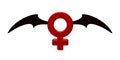 Female symbol Royalty Free Stock Photo