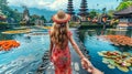 Tirta Gangga Water Palace in Bali Royalty Free Stock Photo