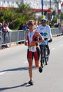 Female triathlete Natascha Badman