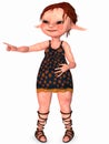 Female Troll Royalty Free Stock Photo