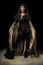 Female Vampire Standing Royalty Free Stock Photo