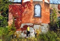 Brick Smoke Stack in Calumet Royalty Free Stock Photo