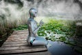 Robot, Machine, Peace, Hope, Nature Royalty Free Stock Photo