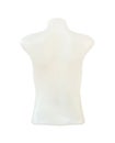 Femalemale mannequin (back side) on white background Royalty Free Stock Photo