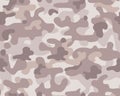 Femenine classic camouflage repeat pattern