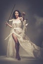 Femida, Goddess of Justice Royalty Free Stock Photo