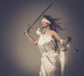 Femida, Goddess of Justice Royalty Free Stock Photo