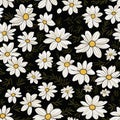 Feminine daisy pattern for floral touch