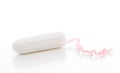 Feminine hygiene tampon Royalty Free Stock Photo