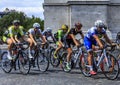 The Feminine Peloton in Paris - La Course by Le Tour de France 2016 Royalty Free Stock Photo