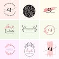 Feminine Premade logo bundle branding