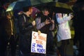 feminist demonstration San Sebastian 30112023 Royalty Free Stock Photo