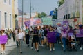 feminist march against gender violence, March 8