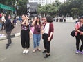 Feminists Protesting in Jakarta