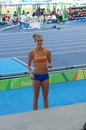 Femke Pluim, Dutch pole vault athlete Royalty Free Stock Photo