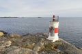 FemÃÂ¶refortet Lighthouse at winter sunset