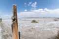 Fence along the playa Royalty Free Stock Photo
