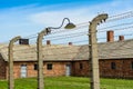 Auschwitz-Birkenau concentration and extermination camp Royalty Free Stock Photo