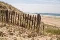 fence on beach