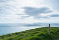 Fence by the Cliffs of Jurassic Coast