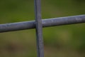 Fence close up with blurred background