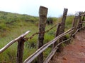 Fence at Eravikulam National Park, Kerala, India