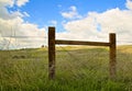 Fence gate Happy Camp Canyon Moorpark California Royalty Free Stock Photo