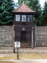 Fence and guard tower