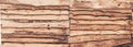 Fence made wooden planks, pine wood, pipe texture surface, vintage background with place for text, poorly processed timber Royalty Free Stock Photo