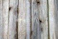 Fence of old unpainted boards for a background Royalty Free Stock Photo