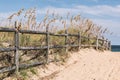 Fence on Pathway to Beach at Sandbridge