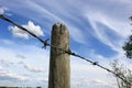 Fence Post Royalty Free Stock Photo