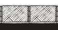 Fence. Vector drawing Royalty Free Stock Photo