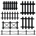 Fence vector illustration