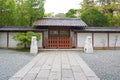 Fence wall and door around in Kotoku-in temple