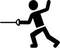 Fencer Pictogram