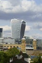 London city scape 20 Fenchurch Street Walkie Talkie