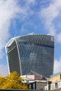 20 Fenchurch Street ' Walkie-Talkie' building - London Royalty Free Stock Photo