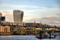 20 Fenchurch Street Walkie-Talkie building - London, UK Royalty Free Stock Photo