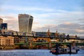 20 Fenchurch Street Walkie-Talkie building - London, UK Royalty Free Stock Photo