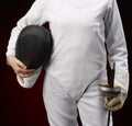 Fencing Royalty Free Stock Photo