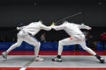 Lausanne, Switzerland, March 26, 2022 : International Lausanne Fencing Challenge U23 at Vaudoise Arena