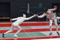 Lausanne, Switzerland, March 26, 2022 : International Lausanne Fencing Challenge U23