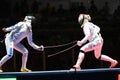 Fencing competition